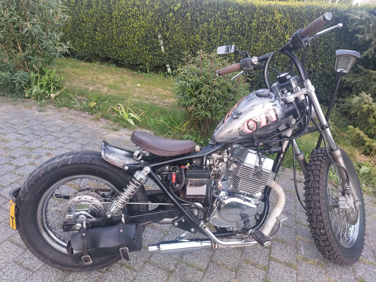 Honda CMX 250 Prachtige Custom bike by Peter de Monye Negro - 2