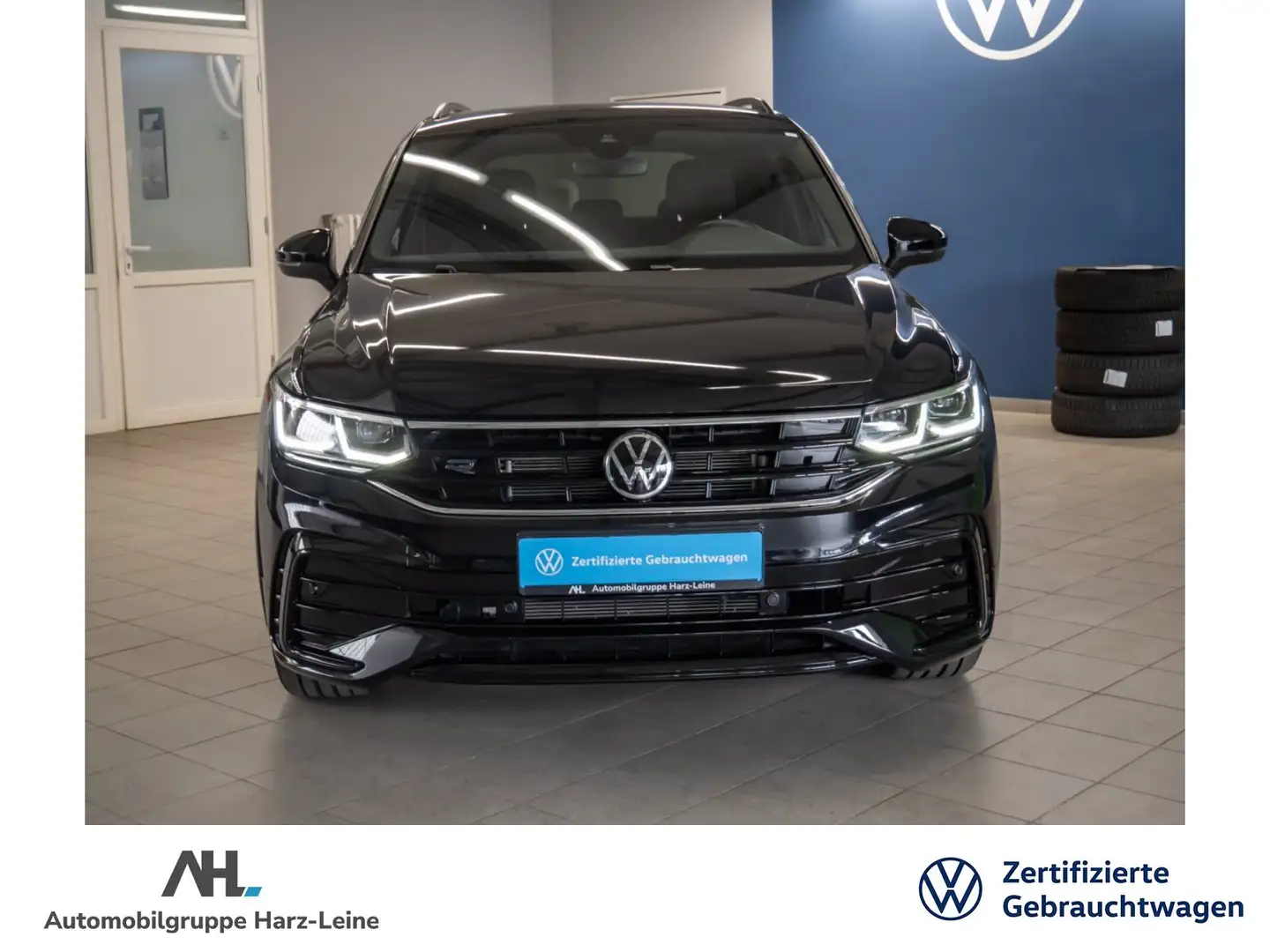 Volkswagen Tiguan R-LINE 4 MOTION+ DSG+ACC+LEDER+DCC+NAVI+MATRIX+EL. Negro - 2