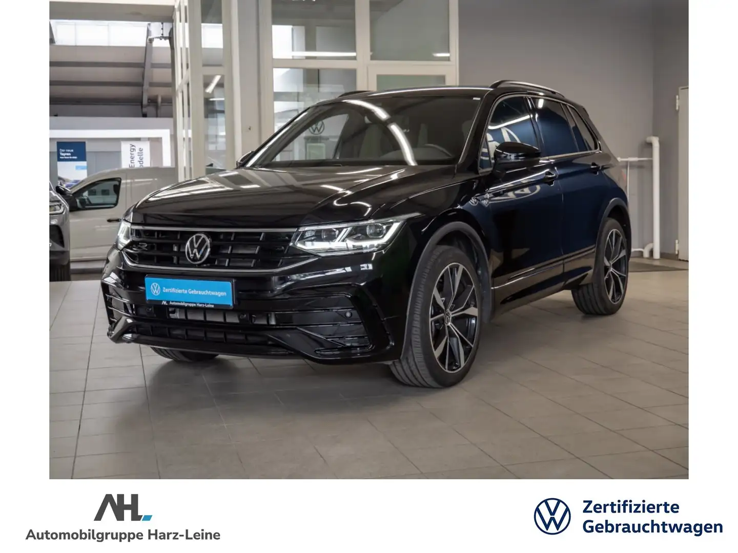 Volkswagen Tiguan R-LINE 4 MOTION+ DSG+ACC+LEDER+DCC+NAVI+MATRIX+EL. Negro - 1