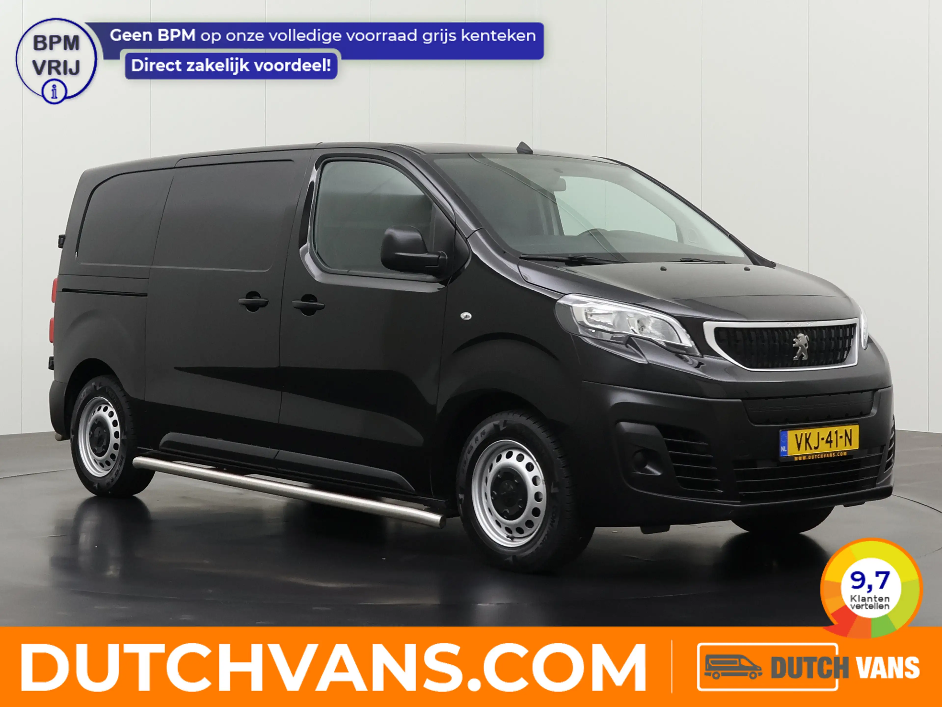 Peugeot e-Expert Lang Asphalt 75 kWh | Elektrisch | Multimedia | 3-