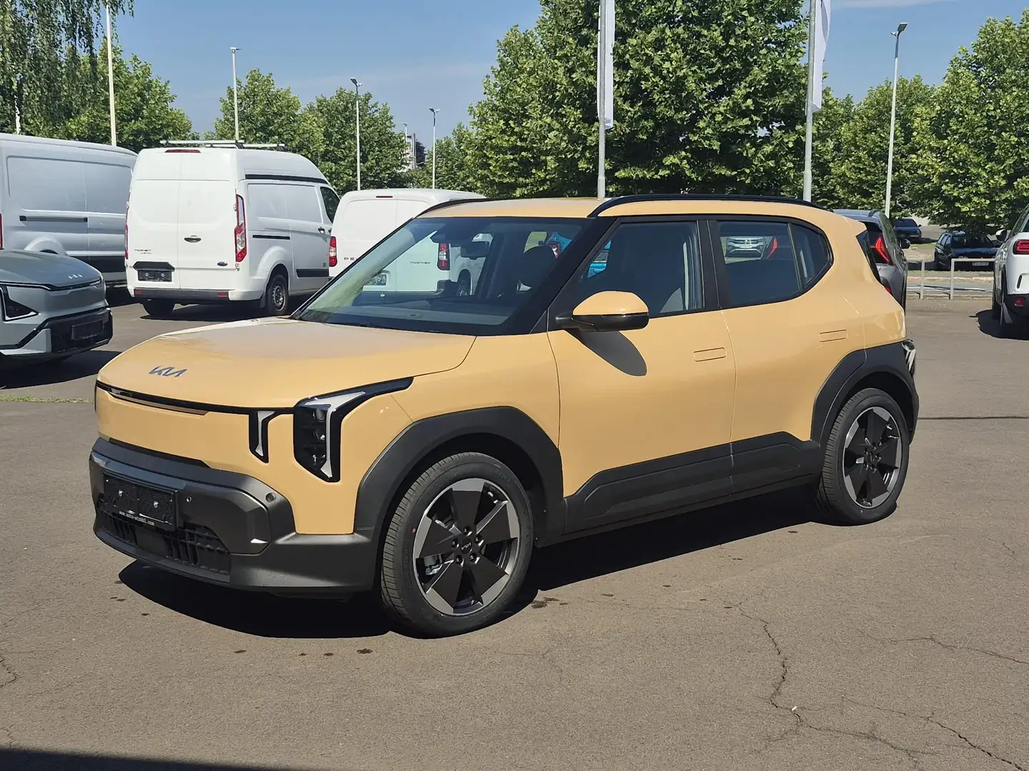 Kia EV2 4S FWD 42,2kWh Air LP: 30.840 *Wärmepumpe* Gelb - 1