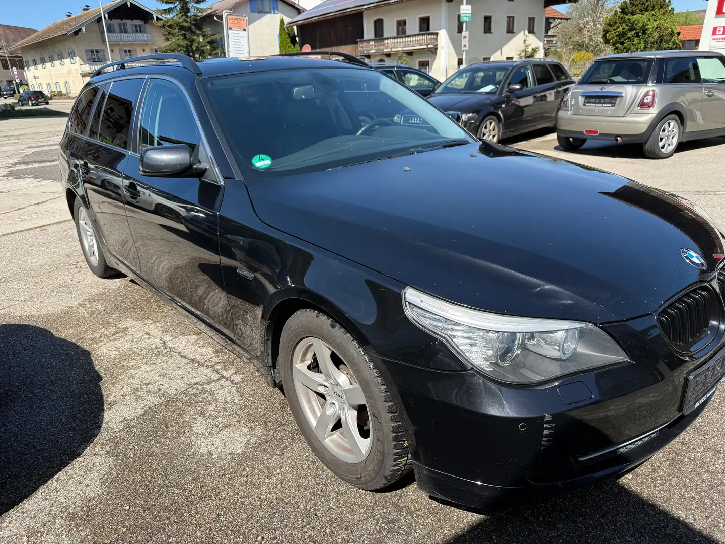 BMW 525 525i Чорний - 1