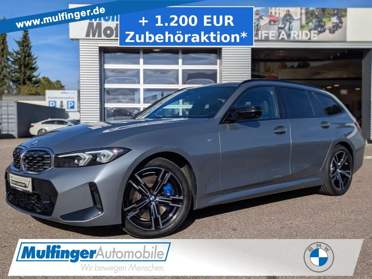 BMW 340 Md T.xDr.FACELIFT SurView PanoDach HUD Park+ Grau - 1
