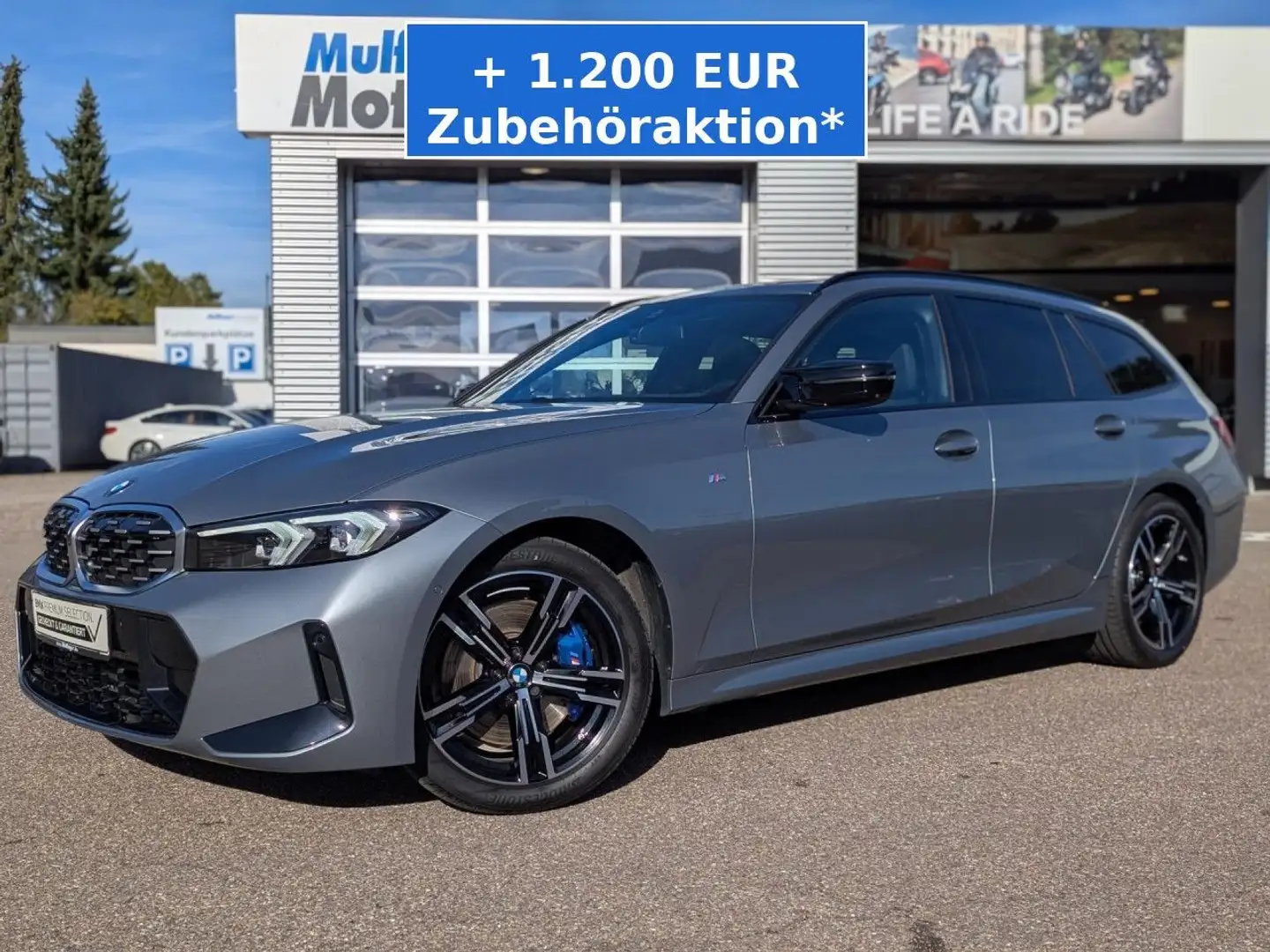BMW 340 Md T.xDr.FACELIFT SurView PanoDach HUD Park+ Grau - 2