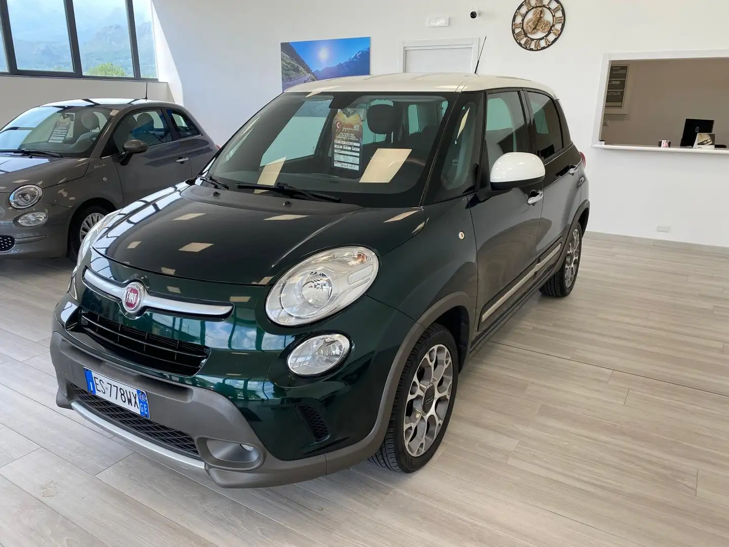 Fiat 500L 500L 1.3 mjt Trekking 85cv Groen - 1