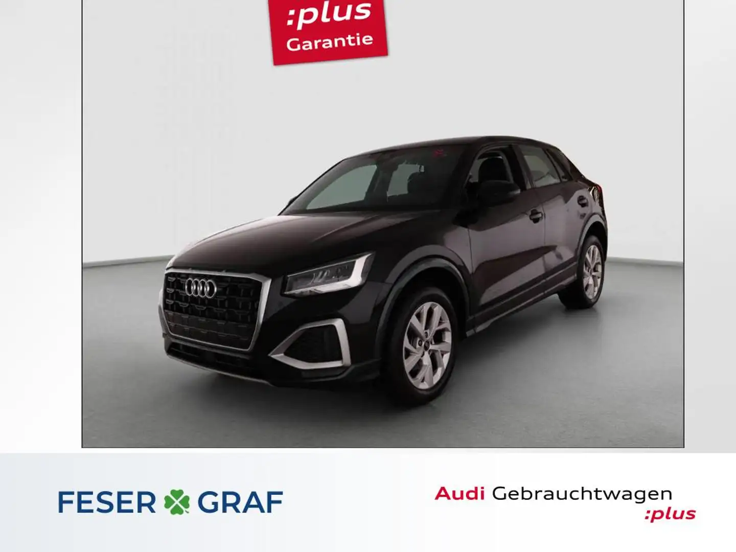 Audi Q2 35TFSI Stronic LED/Leder/Navi+/Kamera/Sound Schwarz - 1