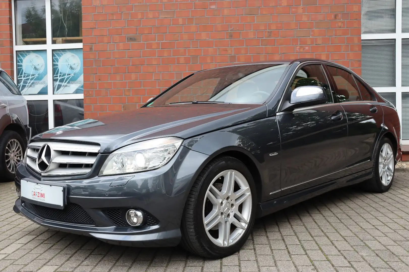 Mercedes-Benz C 200 Kompressor AMG Paket Autom. Leder Bi-Xenon Gris - 2