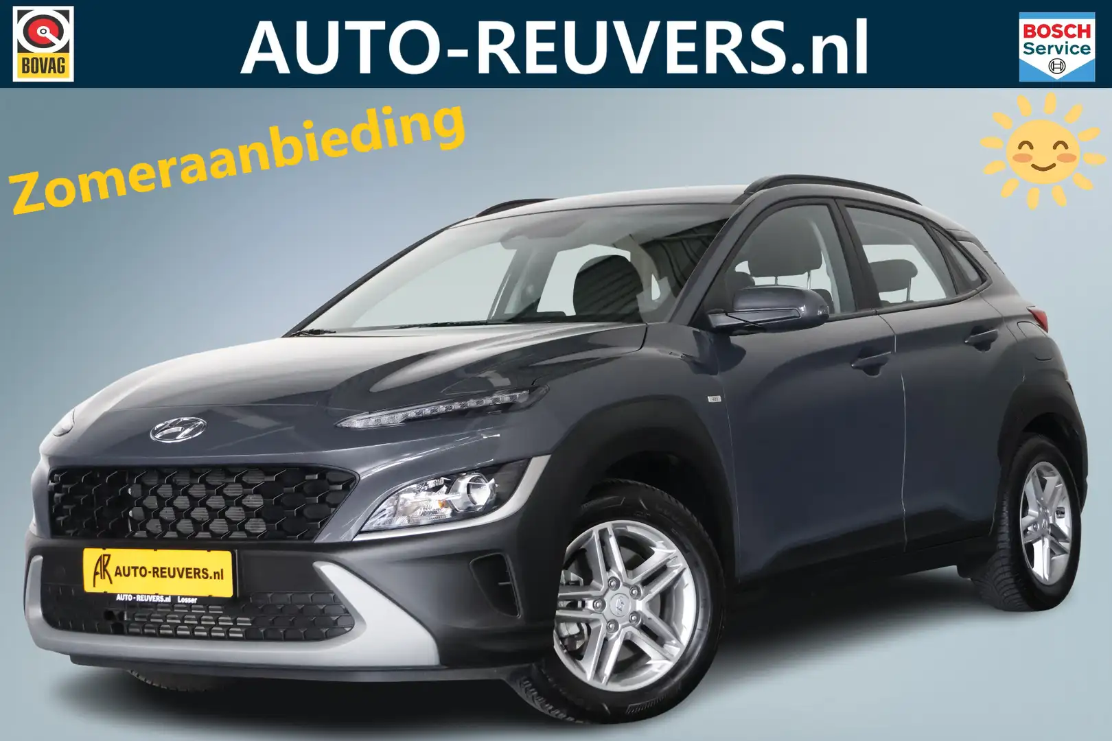 Hyundai KONA 1.0 T-GDI Comfort / CarPlay / Cruisecontrol / Cam Grijs - 1