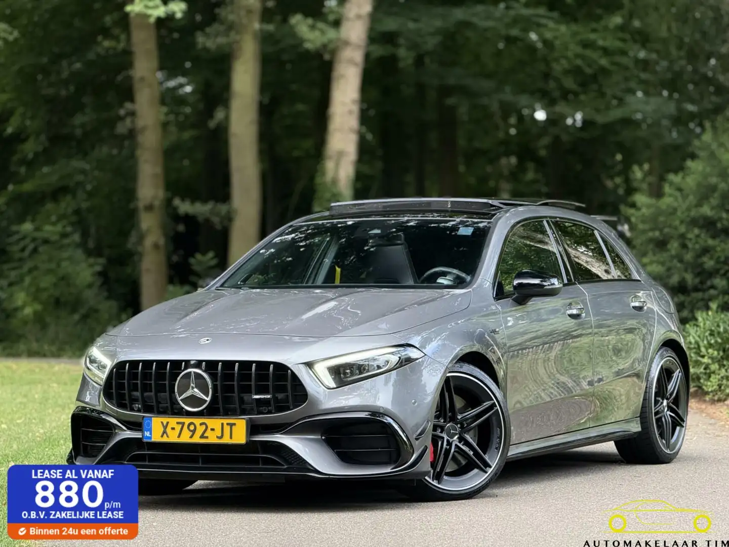 Mercedes-Benz A 45 AMG S 4MATIC+ / Pano / Burmester Серый - 1