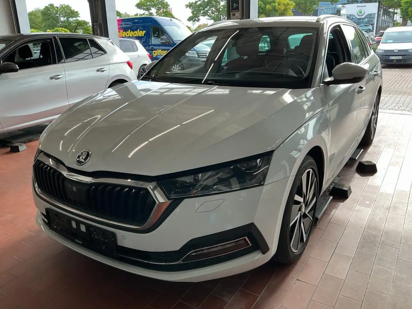 Skoda Octavia 1.4 TSI Style iV LED*STDHZG*KAM*HUD Blanc - 1
