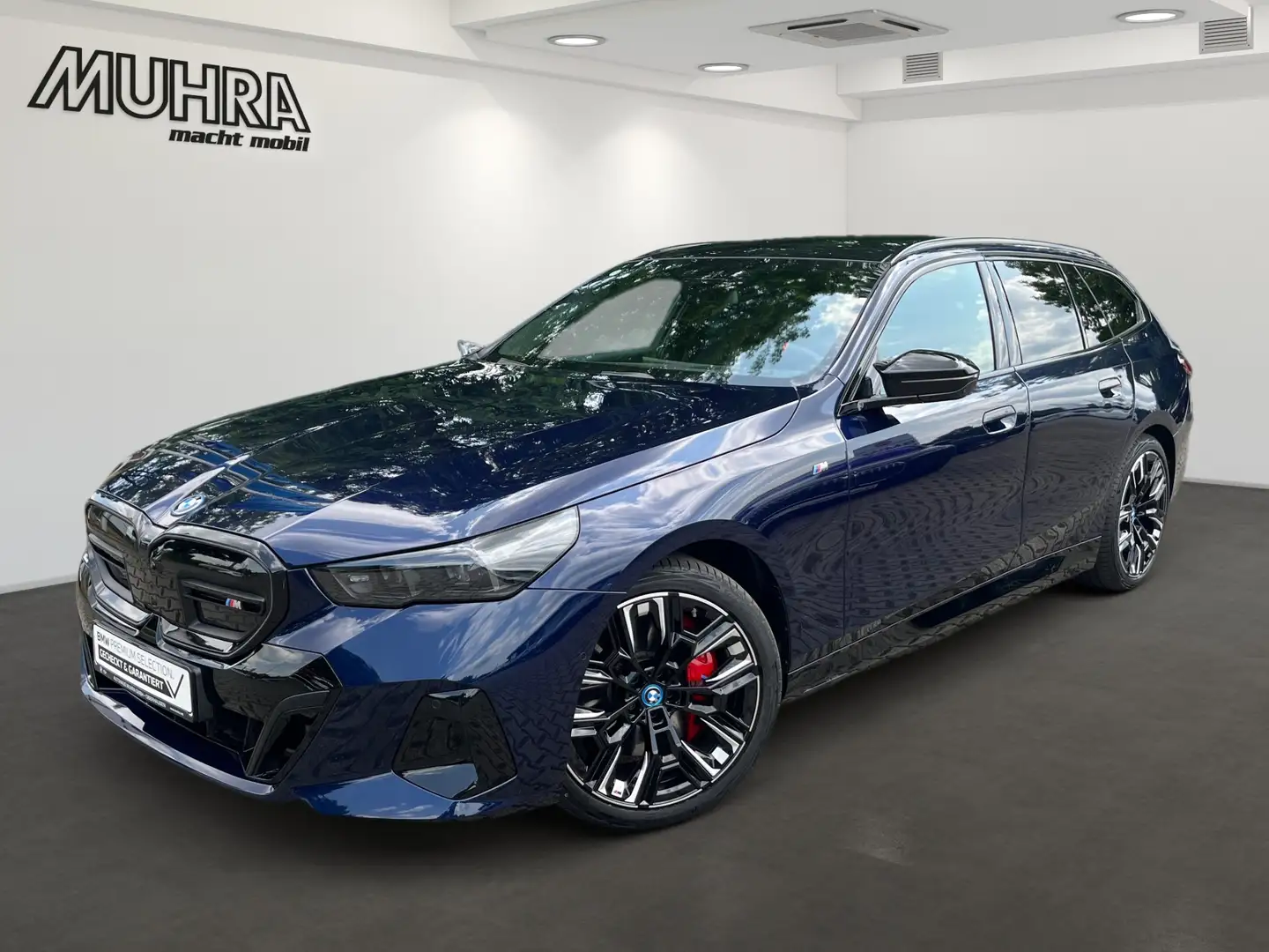 BMW M6 i5 M60 xDrive Touring 20" Autobahnas. Pano AHK ! Modrá - 2