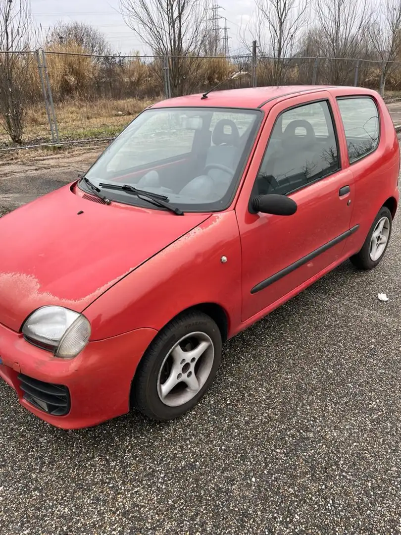 Fiat Seicento 1.1 Sporting Rojo - 1