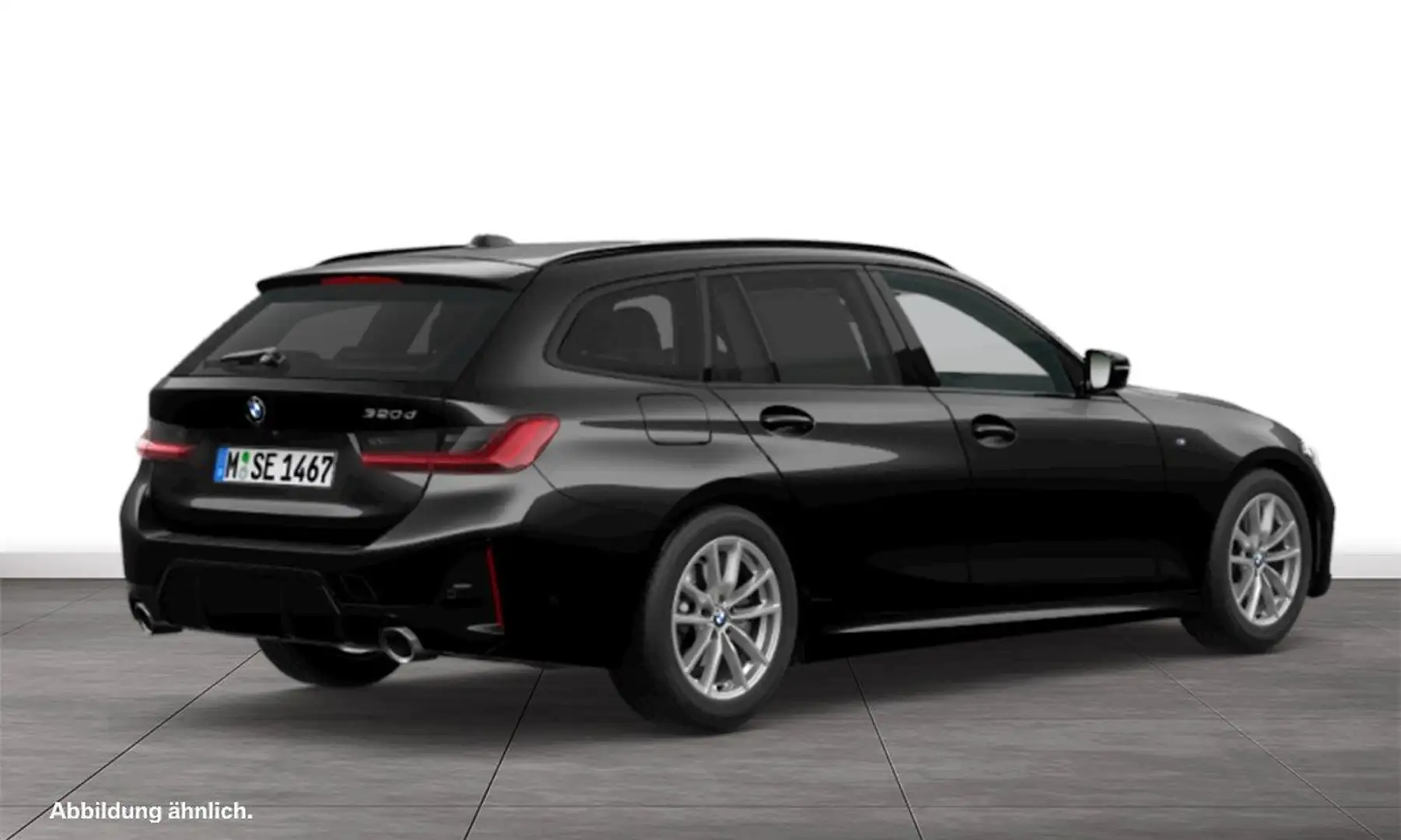BMW 320 d Touring+M SPORTPAKET+FACELIFT/LCI+LIVE COCKPIT P Schwarz - 2