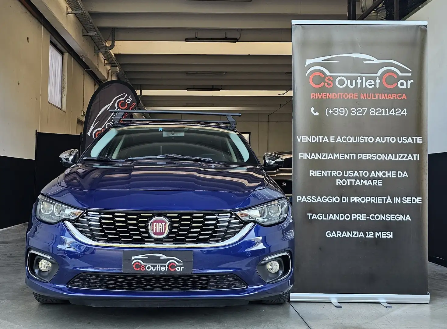 Fiat Tipo Tipo 5p 1.4 B/Gpl Mirror 95cv Bleu - 1