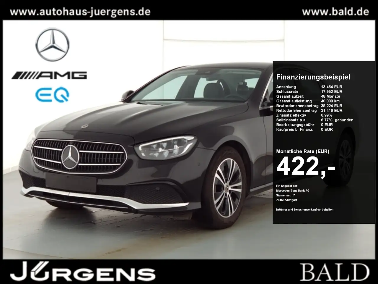2023 - Mercedes-Benz E 200 E 200 Boîte automatique Berline