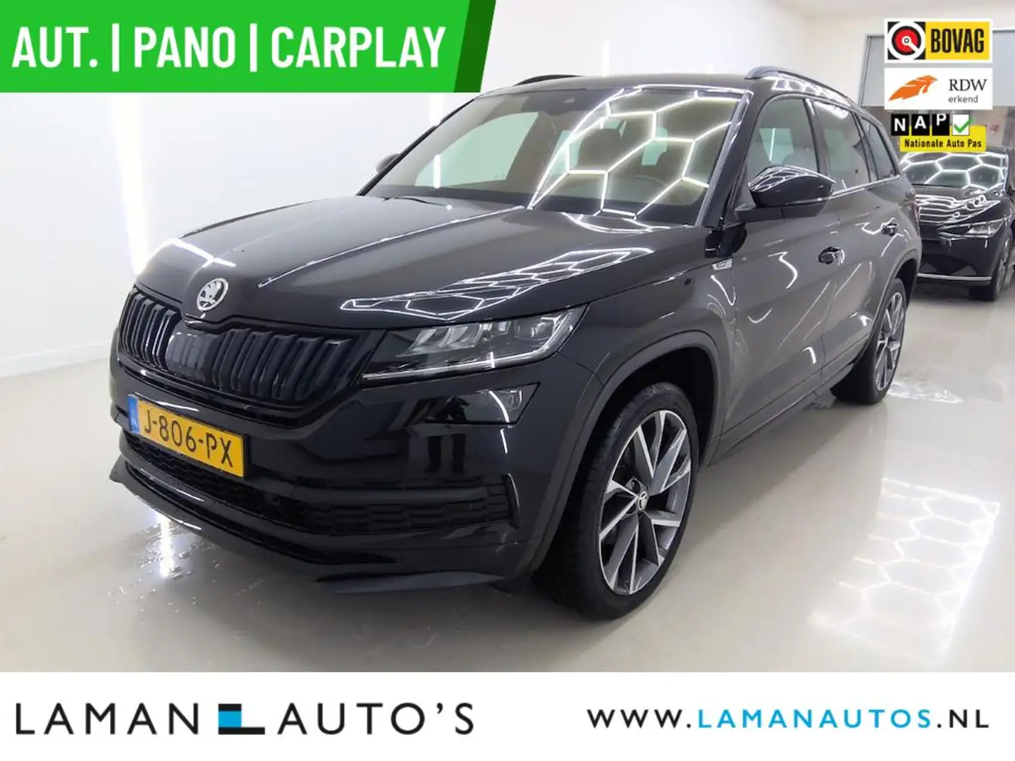 Skoda Kodiaq 1.5 TSI Sportline Business 1.5 TSI 150pk DSG Sport Noir - 1
