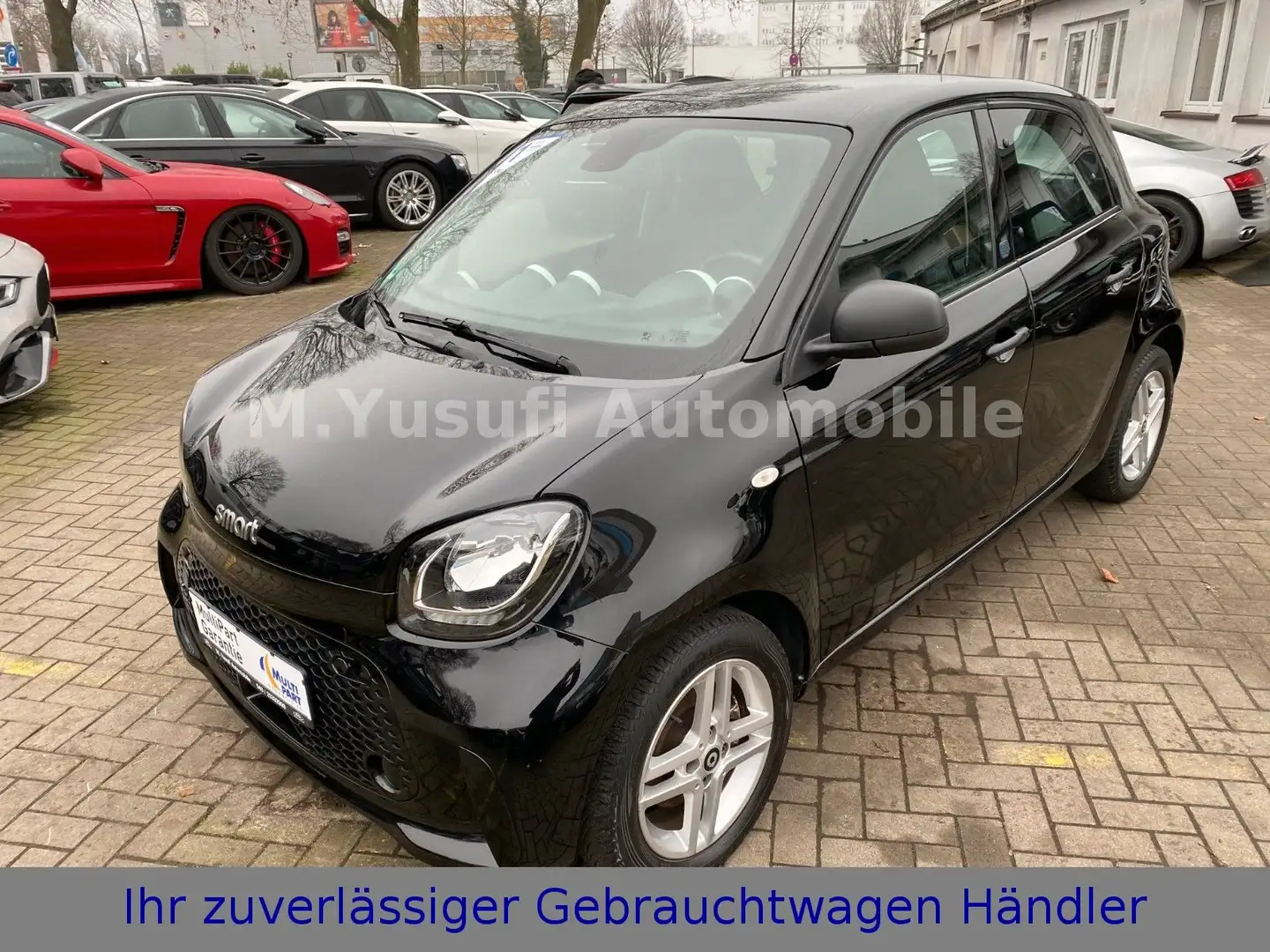 smart forFour FORFOUR EQ 1-HAND|56-TKM|KLIMA|SITZH.|NAVI|CAM Schwarz - 1