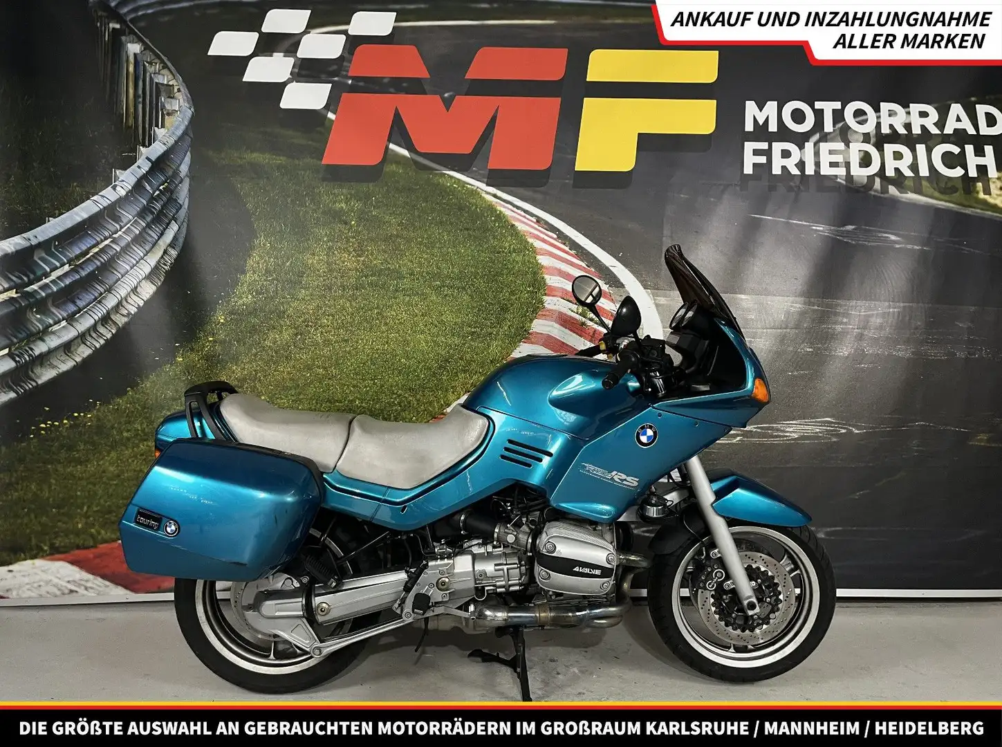 BMW R 1100 RS WENIG KM | TÜV NEU] Grün - 1