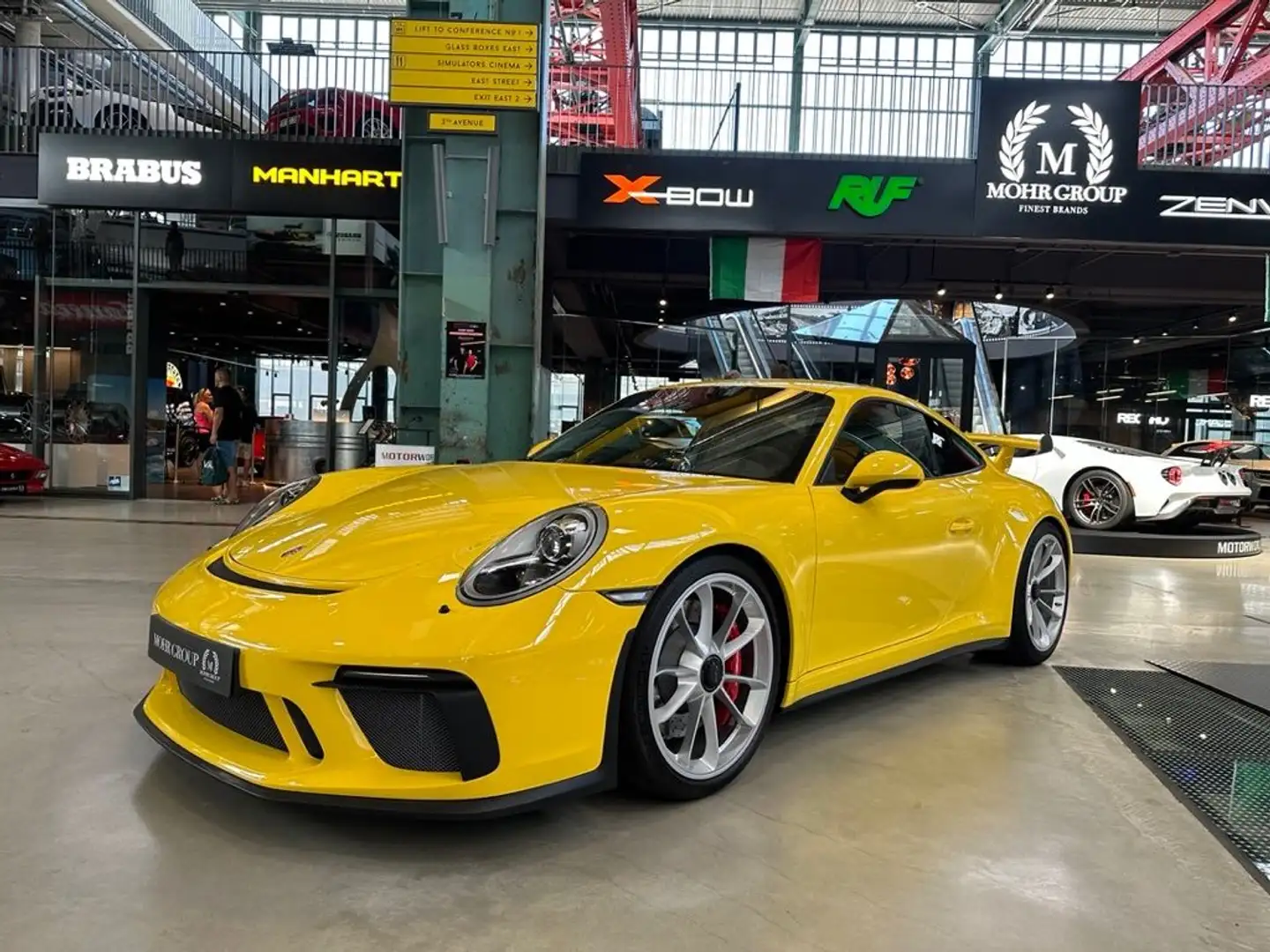 Porsche 991 911 GT3 (991.2) / Service Neu / Approved 09/24 Żółty - 1