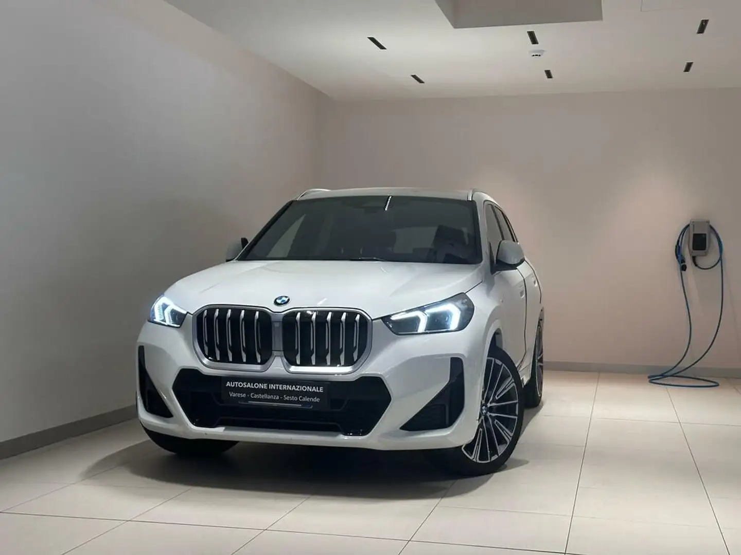 BMW X1 xdrive23i mhev 48V Msport auto Bianco - 1