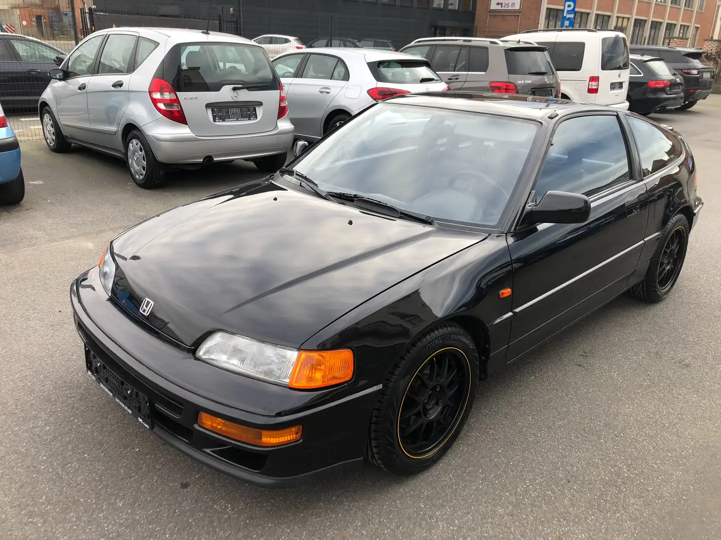 Honda CRX 1.6i VTEC Schwarz - 1