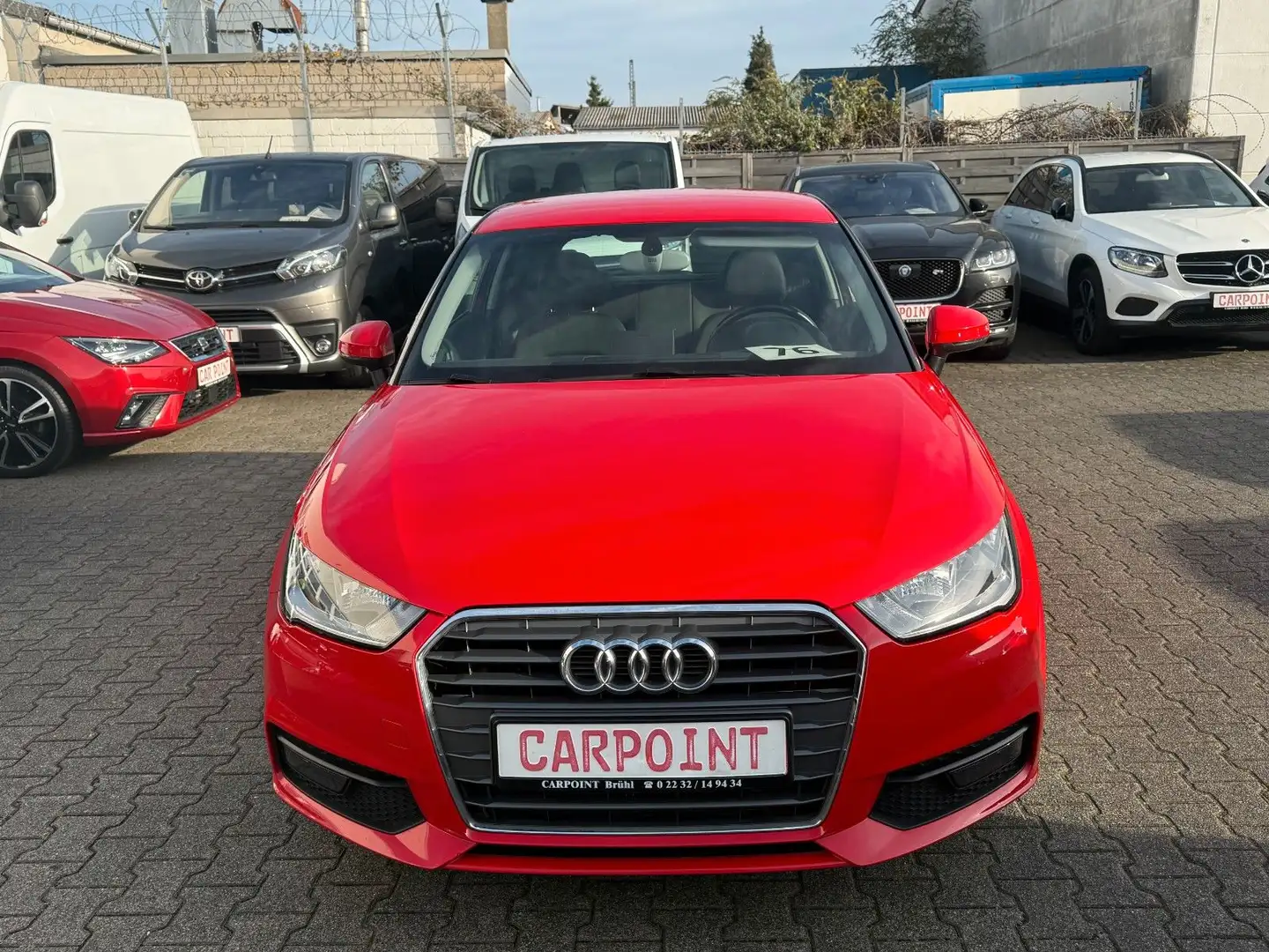 Audi A1 2.HAND / KLIMA / NAVI / SHZ / PDC / AUTOMATIK Rot - 2