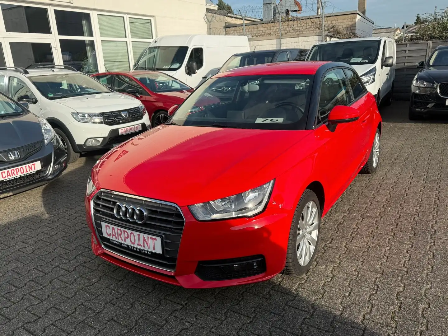 Audi A1 2.HAND / KLIMA / NAVI / SHZ / PDC / AUTOMATIK Rot - 1