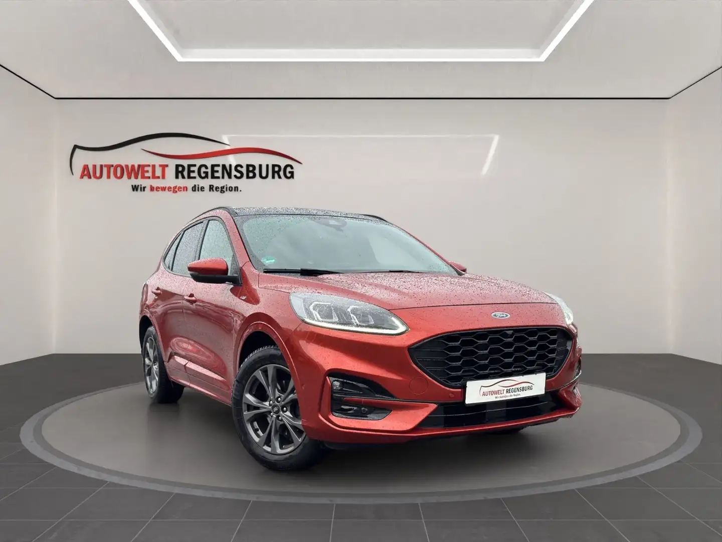 Ford Kuga ST-Line X 4x4 ACC LED AHK HEAD VIRTUAL PANO Oranje - 1