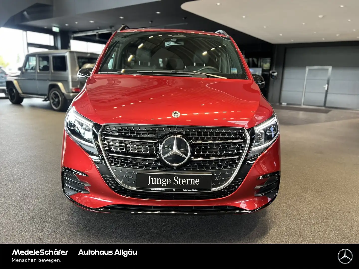 Mercedes-Benz V 250 V 250 d 4MATIC AVANTGARDE L NEUES MODELL AMG AHK Rot - 2