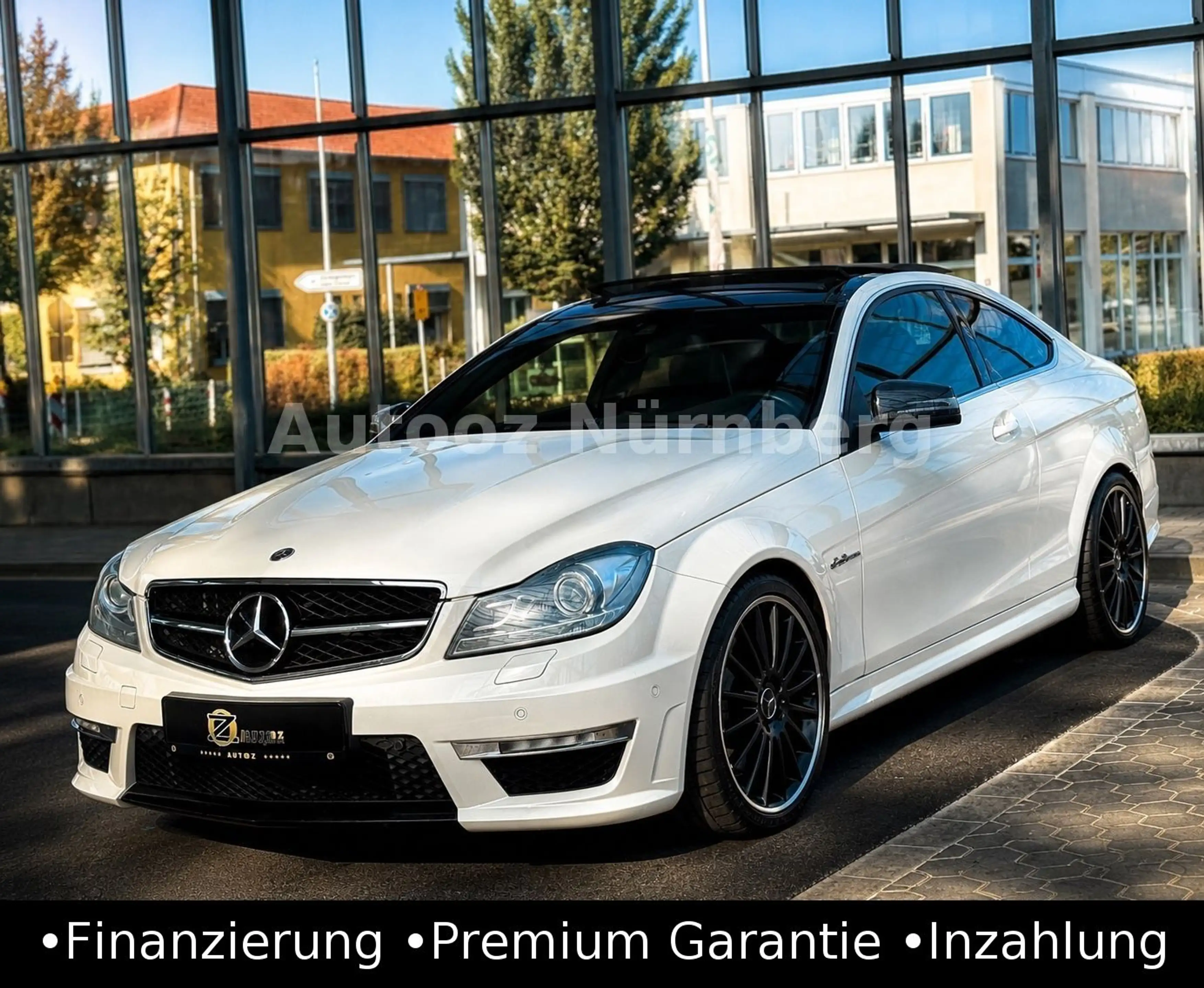 Mercedes-Benz C 63 AMG Coupe *Legender*DT.Fahrzg*Pano*V8 TOP