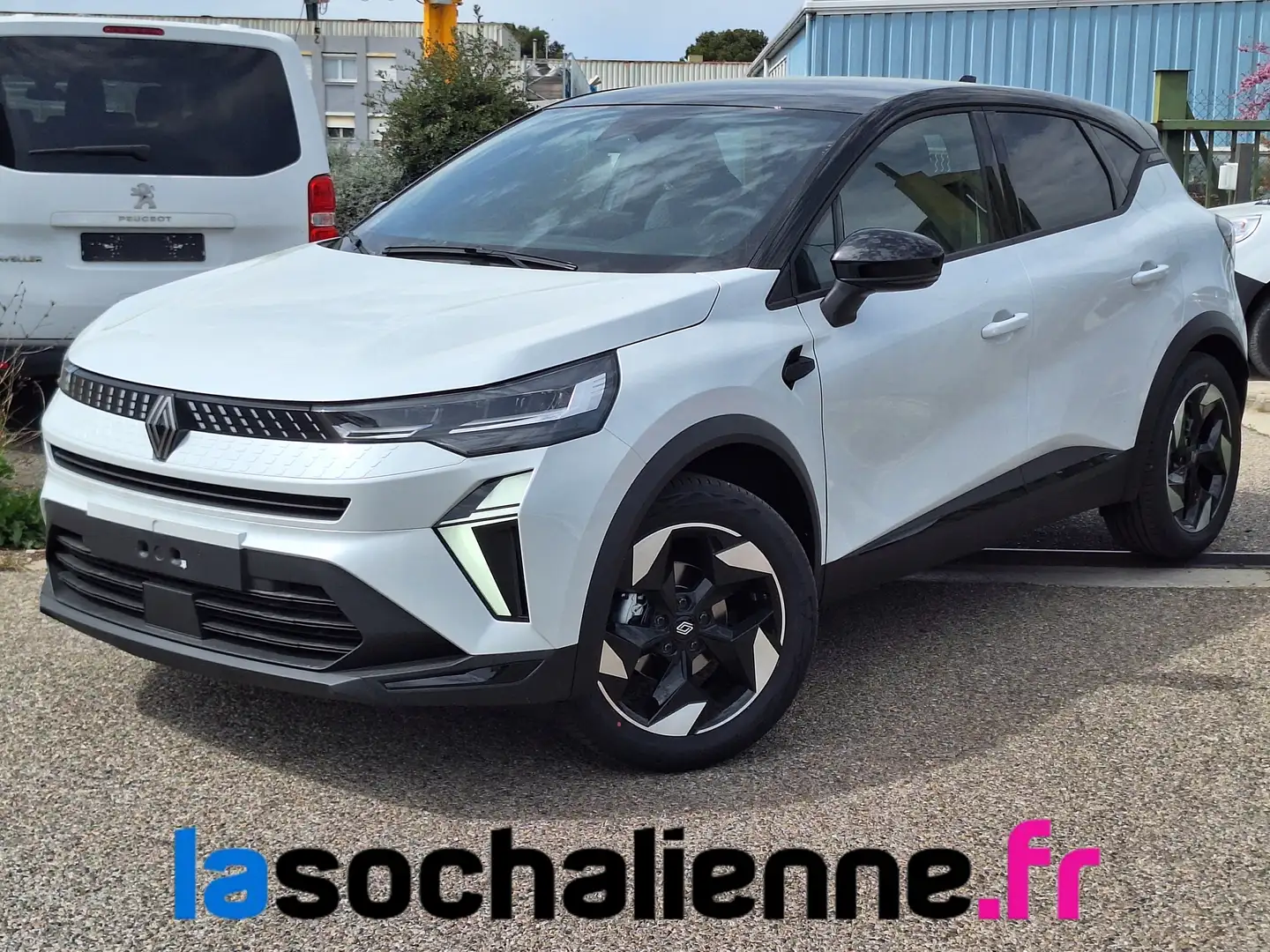 Renault Captur mild hybrid 160 EDC Techno +volant chauffants+sièg Blanc - 1
