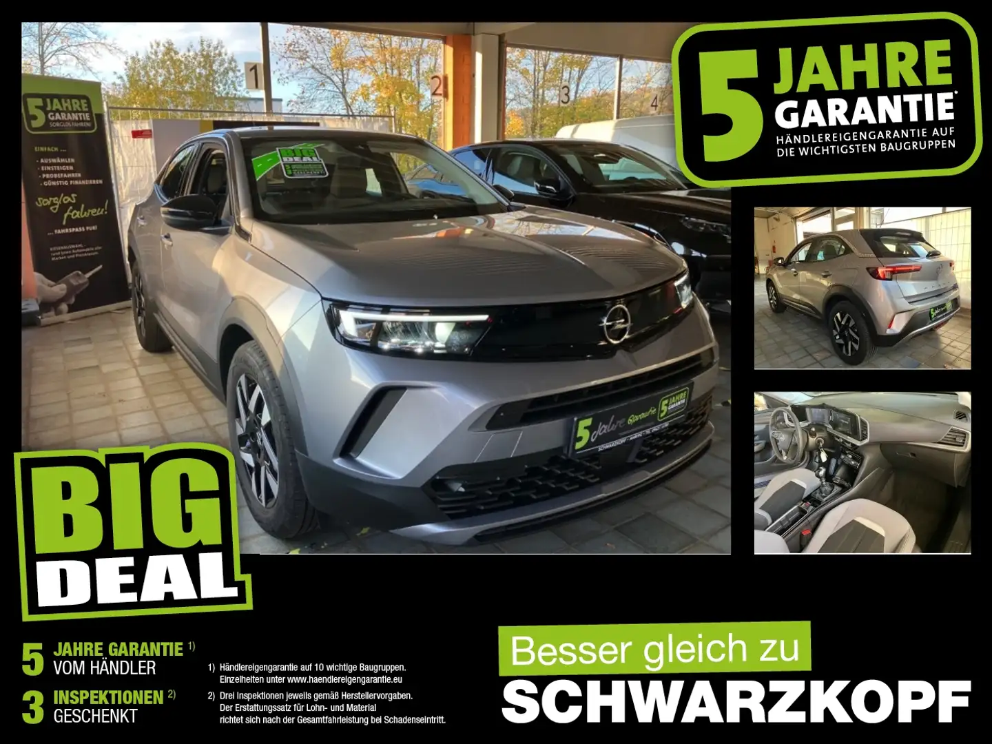 Opel Mokka 1.2T Sitzheizung,Rückfahrkamera,Klima Grau - 1