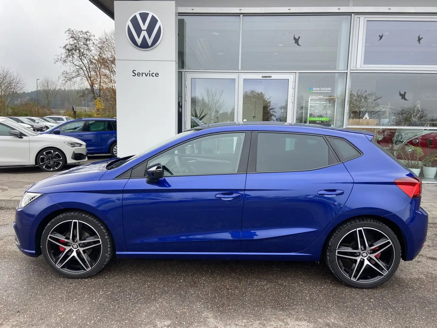 SEAT Ibiza 1.5 TSI DSG FR-LINE 18"+BEATS+NAVI+LED+FUL Blau - 2