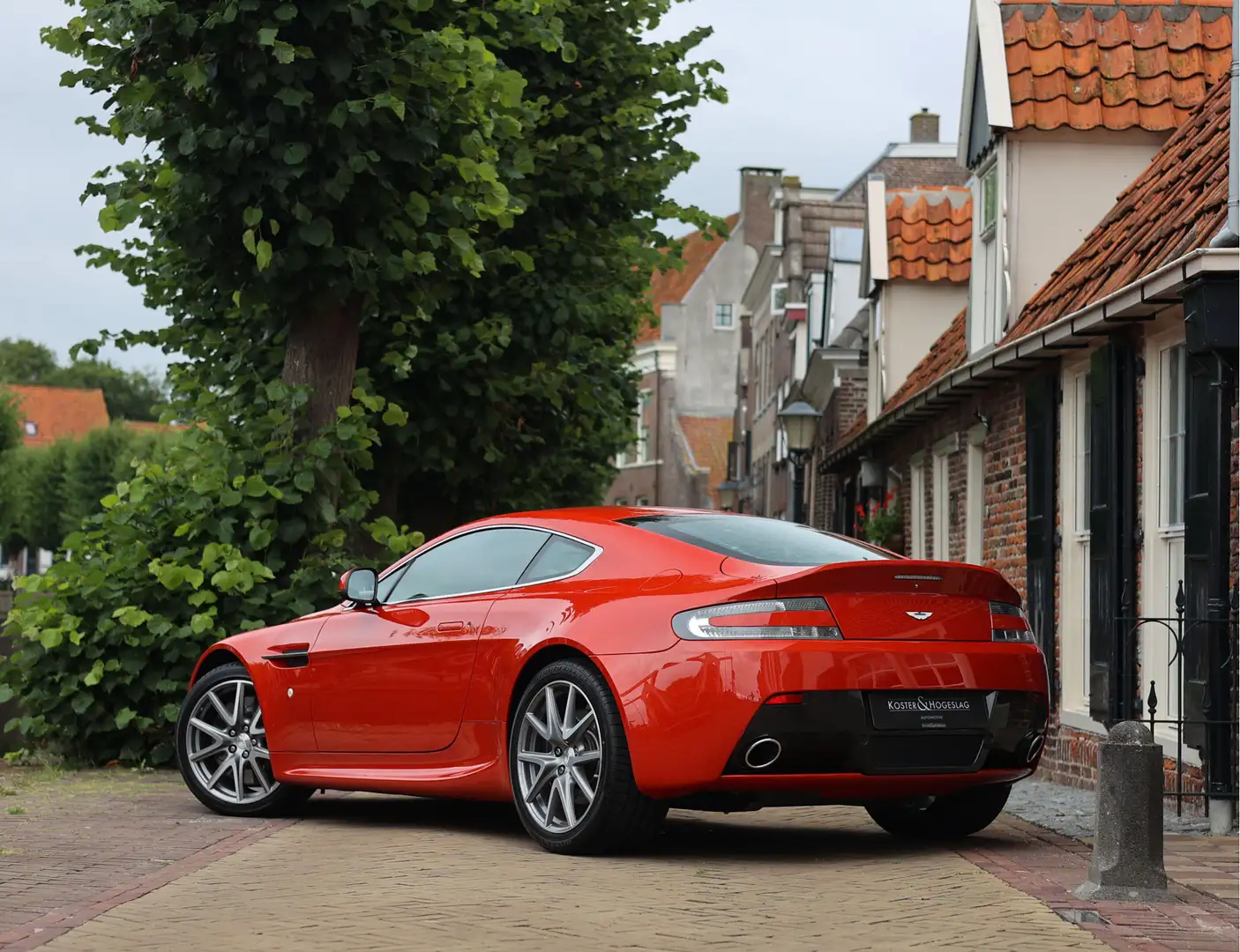 Aston Martin Vantage V8 4.7 V8 | Q Lions Red - Handbak - Perfecte staat Czerwony - 2