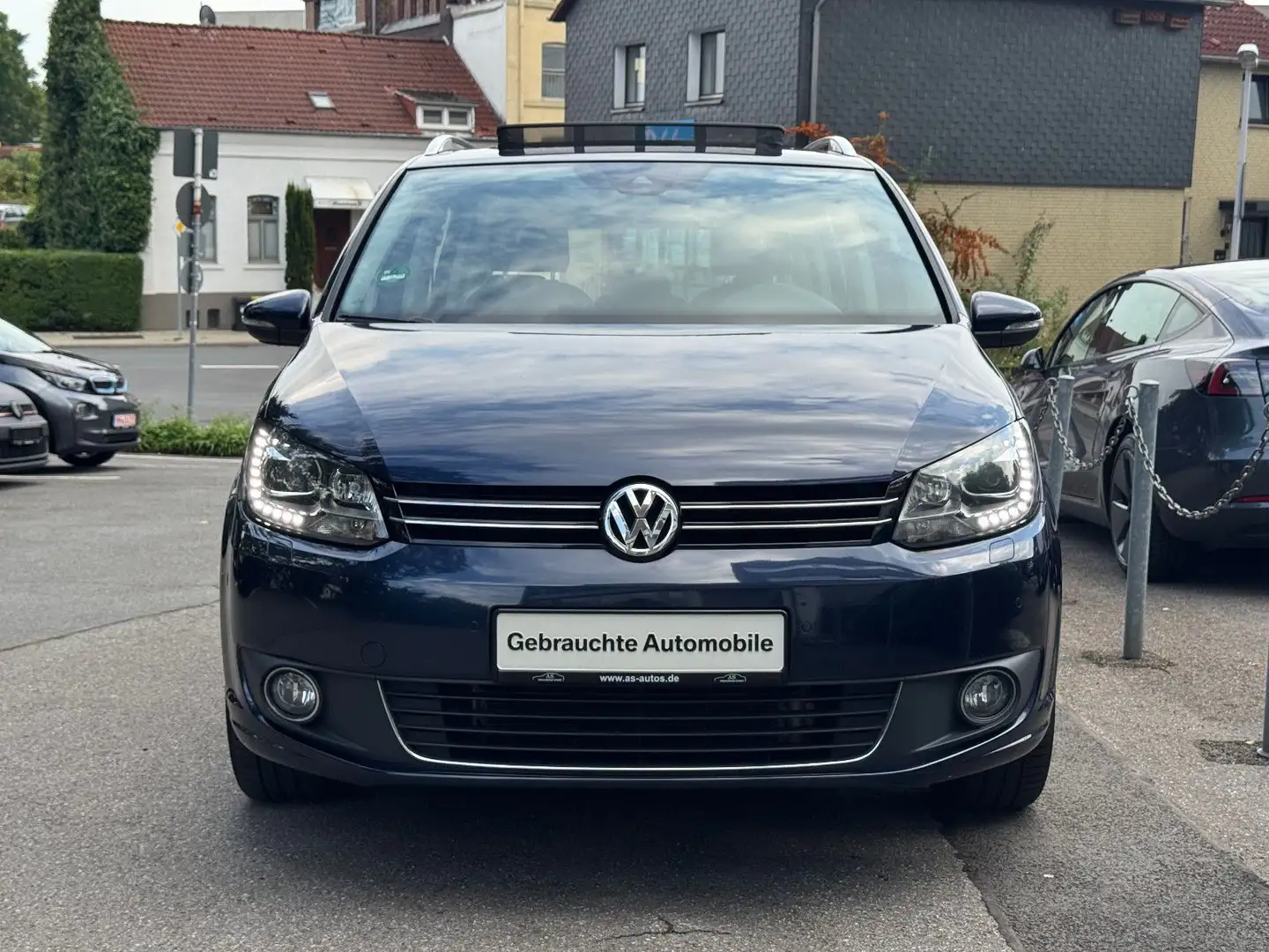 Volkswagen Touran 1.4 TSI EcoFuel DSG Highline Panorama AHK Blu/Azzurro - 1