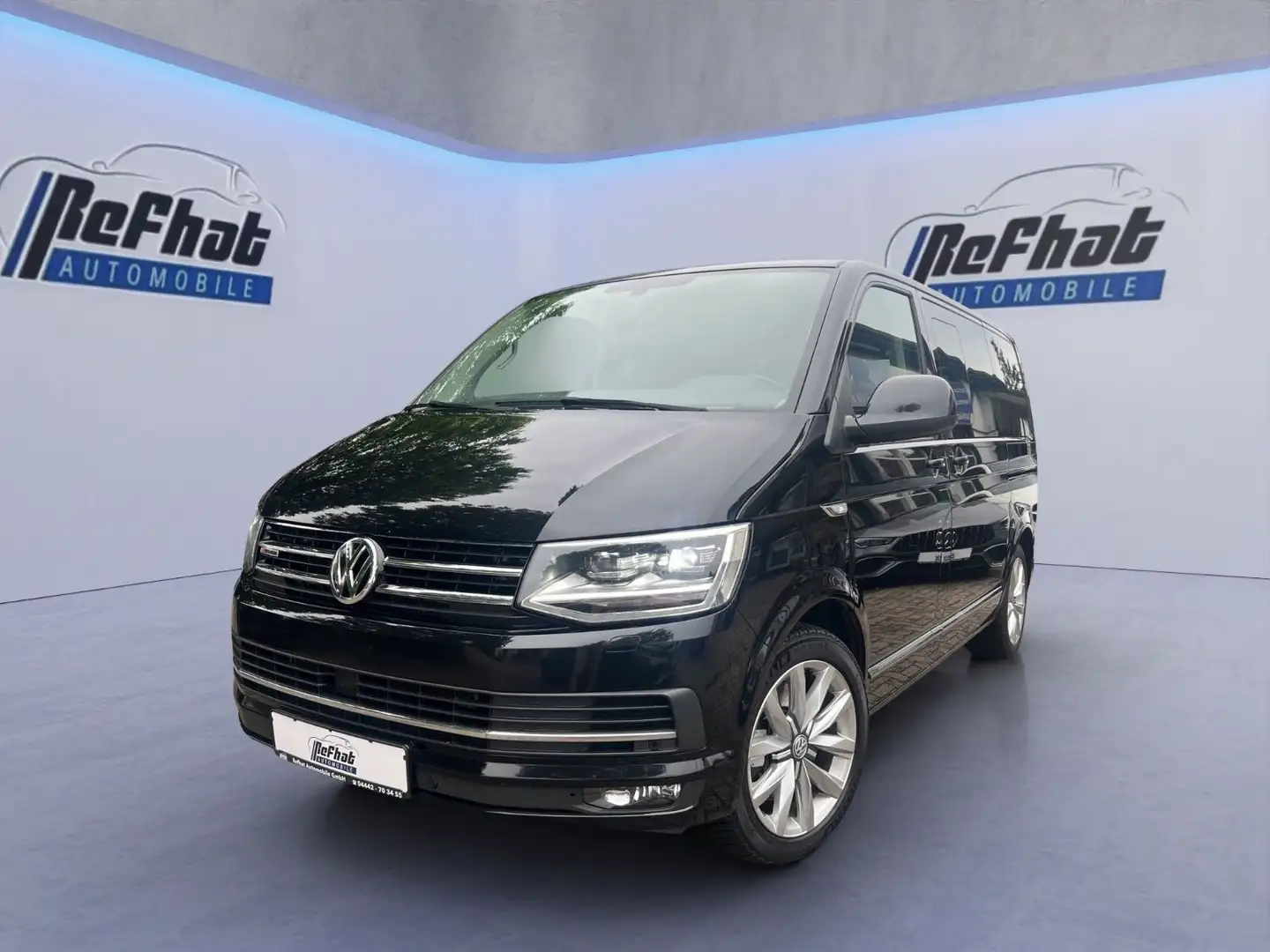 Volkswagen T6 Multivan Generation 4Mot 7-Sitzer / 2.Hand Schwarz - 2