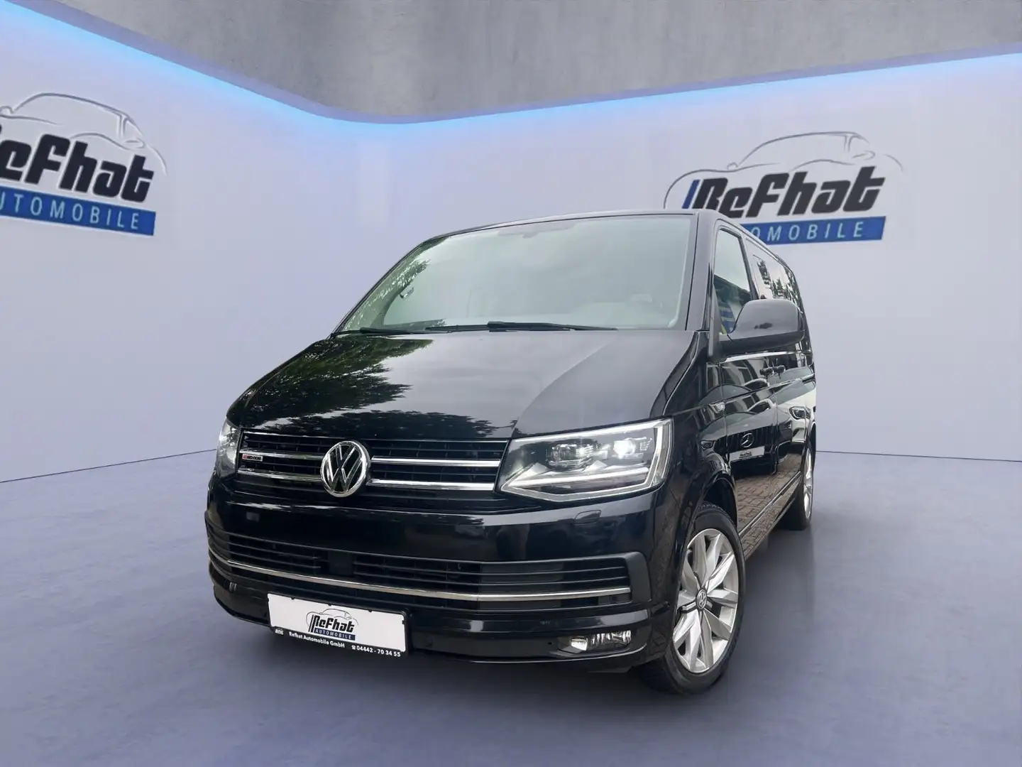 Volkswagen T6 Multivan Generation 4Mot 7-Sitzer / 2.Hand Schwarz - 1