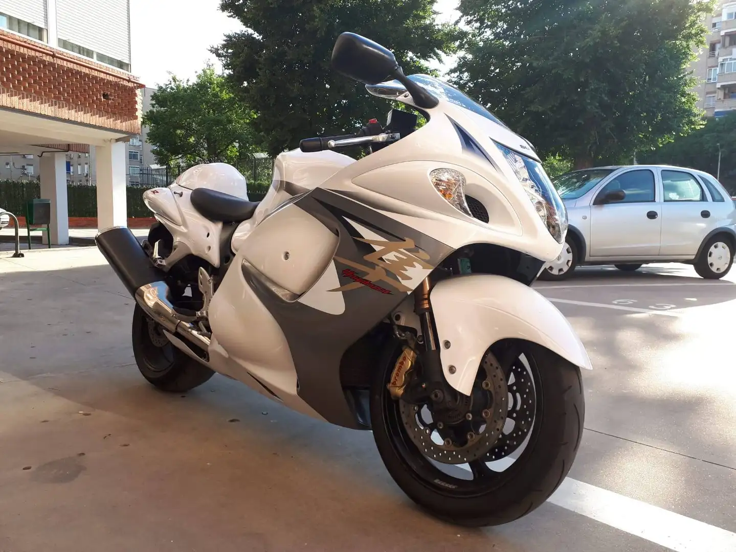 Suzuki Hayabusa GSX 1300 R ABS Blanco - 2