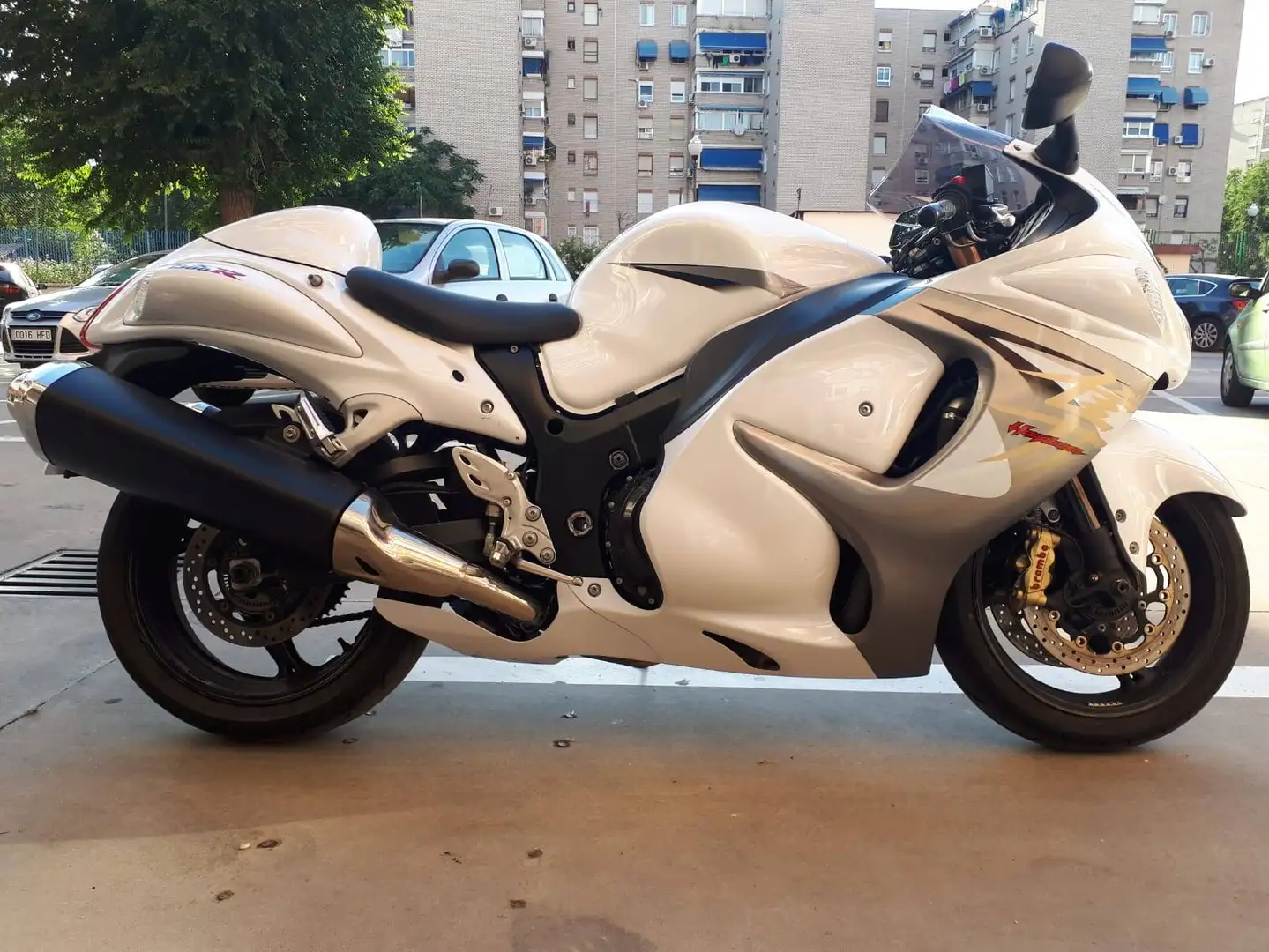 Suzuki Hayabusa GSX 1300 R ABS Blanco - 1