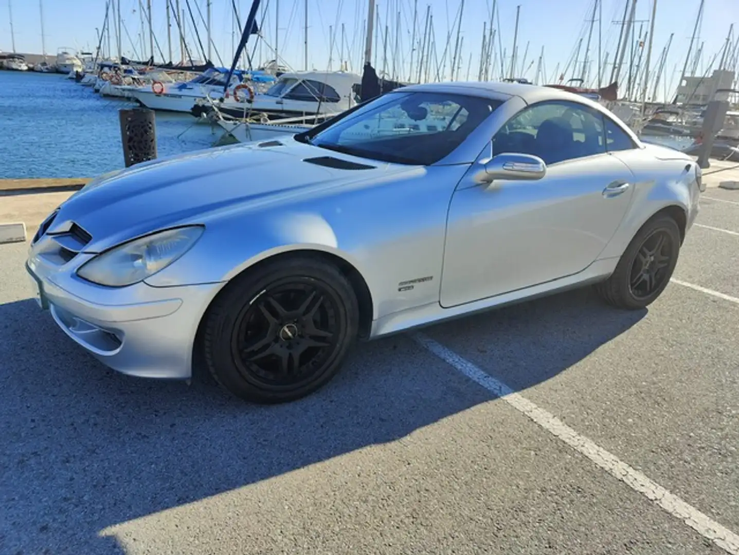 Mercedes-Benz SLK 200 200K Argent - 2