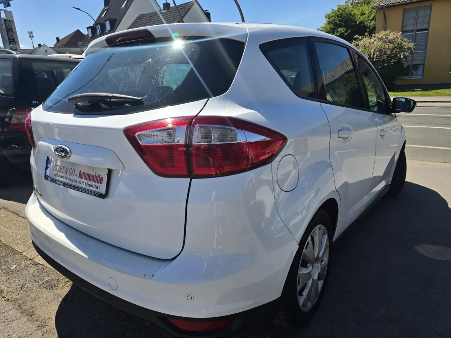Ford C-Max -TOP ZUSTD.TÜV NEU!1.Hand DIESEL Euro5 Blanco - 2
