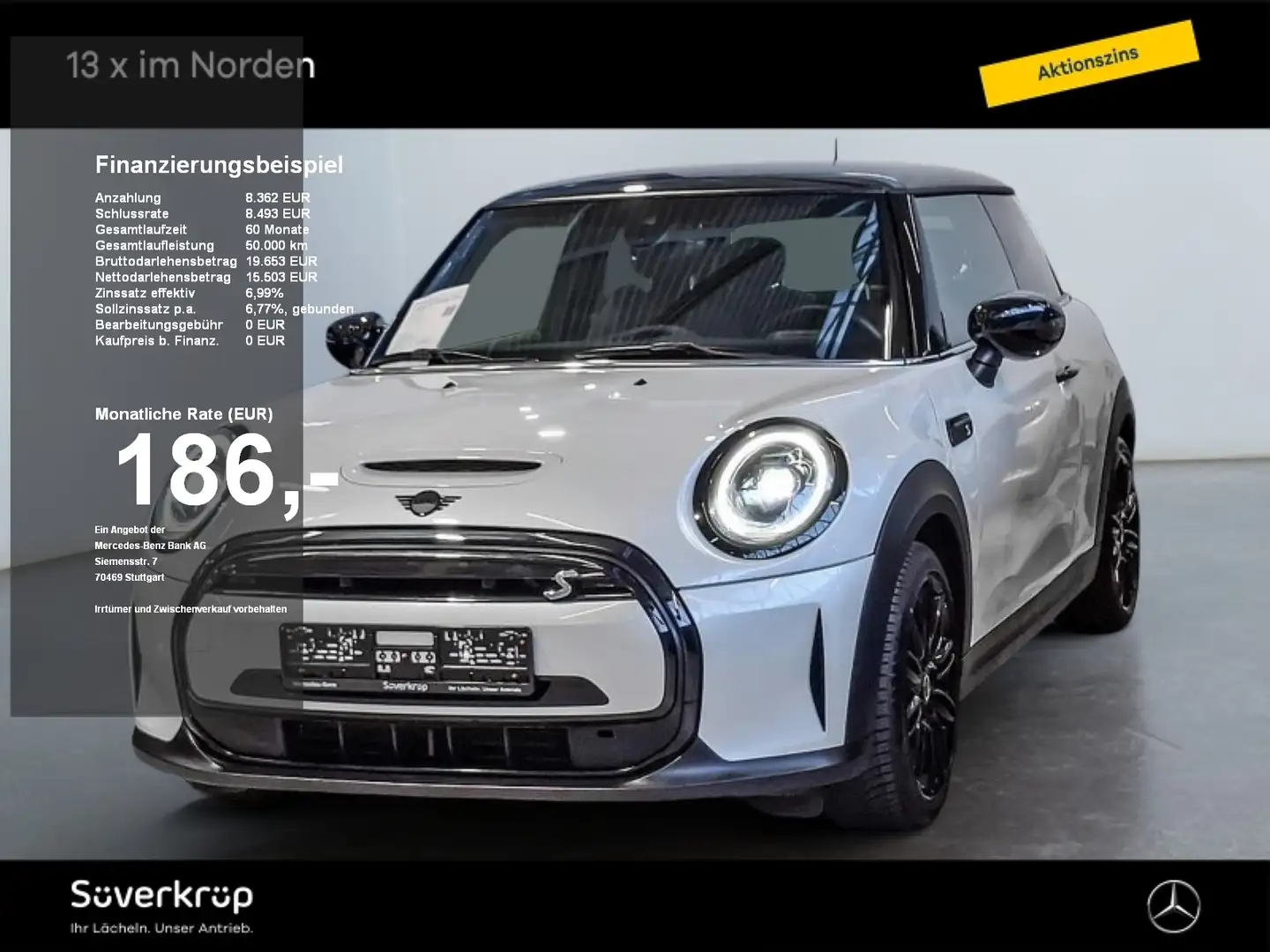 MINI Cooper SE Classic Trim +SPUR KAMERA PDC SHZ Weiß - 1
