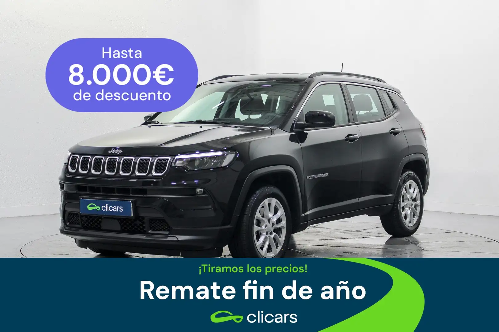 Jeep Compass 1.3 Gse T4 Sport 4x2 130 Negro - 1