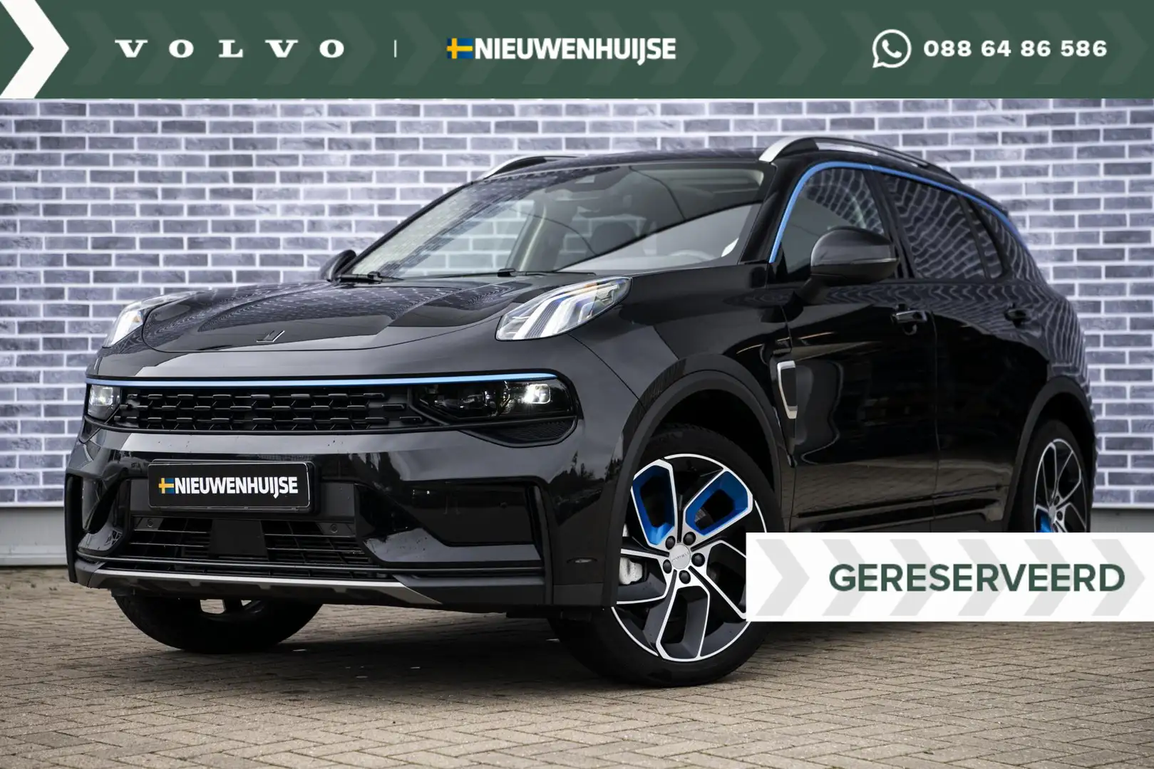 Lynk & Co 01 1.5 PLUG IN HYBRID 69 KM Elektrisch Rijden | Trekh Noir - 1