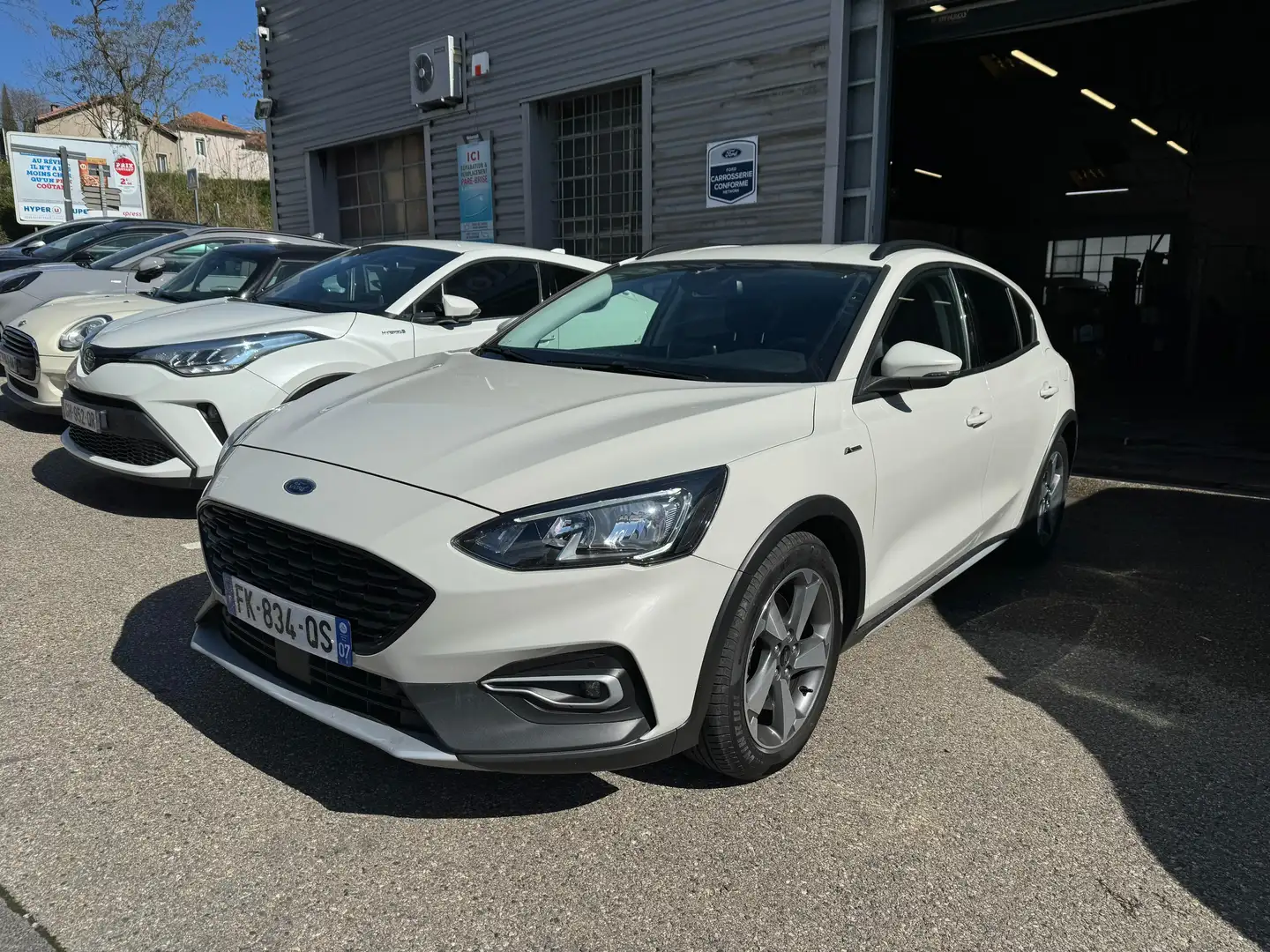 Ford Focus 1.0 EcoBoost 125 S Blanc - 1