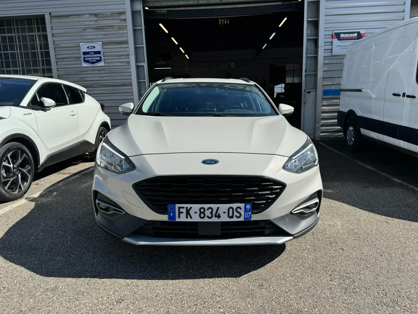 Ford Focus 1.0 EcoBoost 125 S Blanc - 2