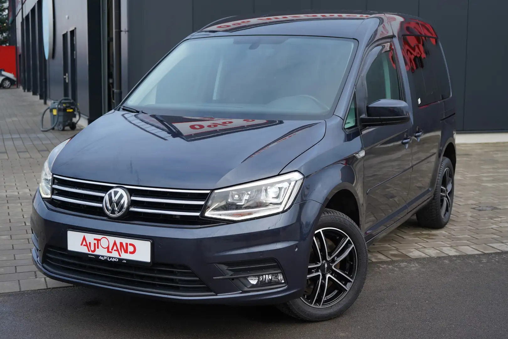 Volkswagen Caddy 1.4 TSI Bi-Xenon Navi Tempomat AHK PDC AUX Albastru - 2