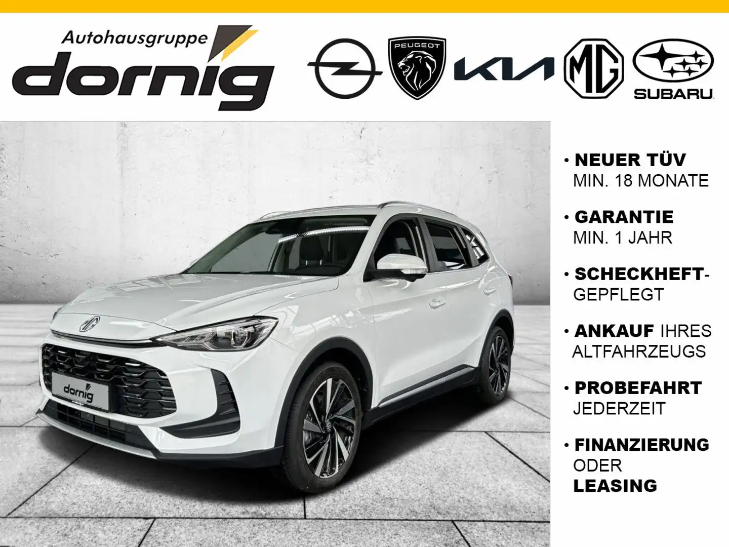 MG ZS HEV Luxury MY24 Weiß - 1