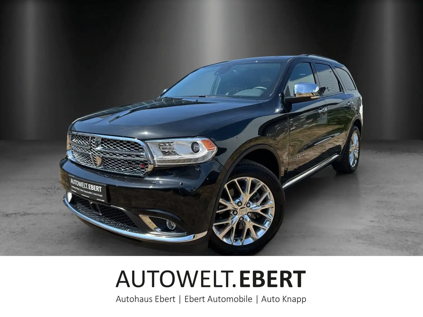 Dodge Durango Citadel 5.7 AHK/V8/DEUTSCHE EZ!! Negro - 1