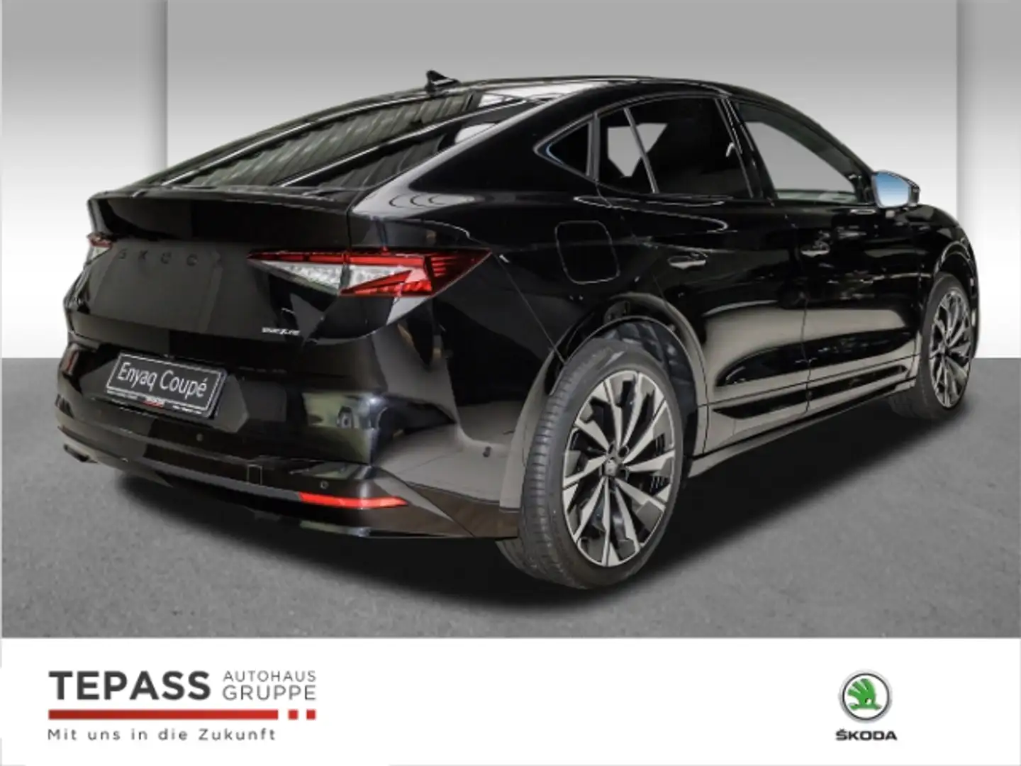 Skoda Enyaq 85 Coupe Sportline AHK MAXX WINTER TRANSPORT Negro - 2